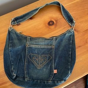 Vintage style Roxy denim bag
